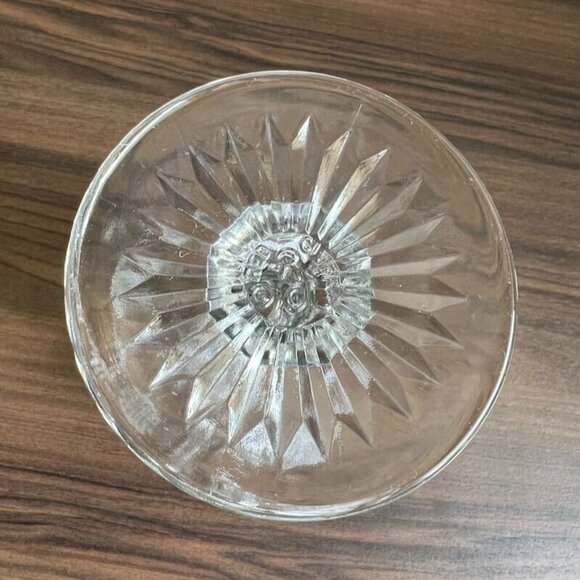 Vintage Fenton Red Cliff Goblet Clear Grapes Water Tea Wine 12 oz - Picture 9 of 10